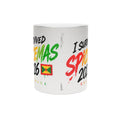 I Survived Spicemas 2026 Metallic Mug – Grenada Festival Coffee Cup (Silver/Gold)