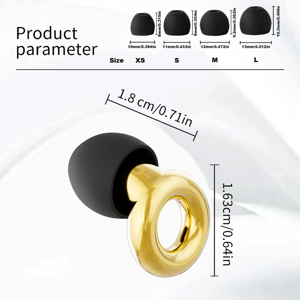 “Protect your ears” Silicone Ear Plugs