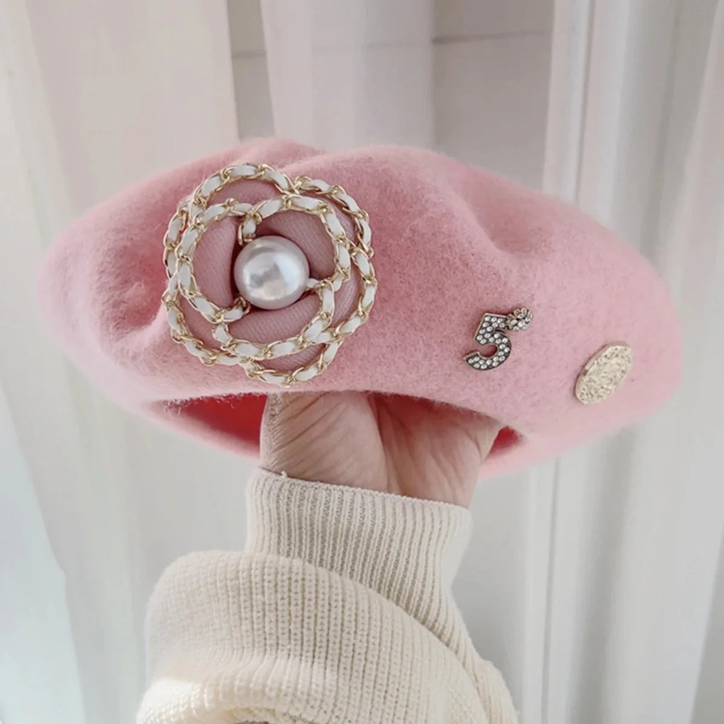 Classic Everyday Wool Beret Hat