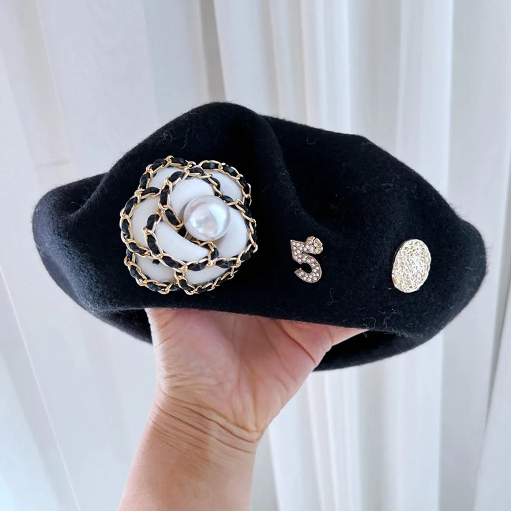 Classic Everyday Wool Beret Hat