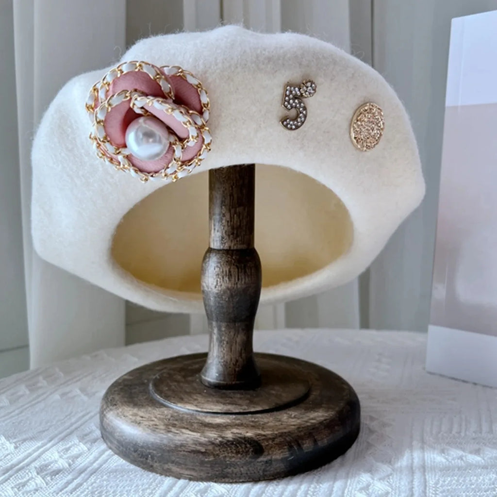 Classic Everyday Wool Beret Hat